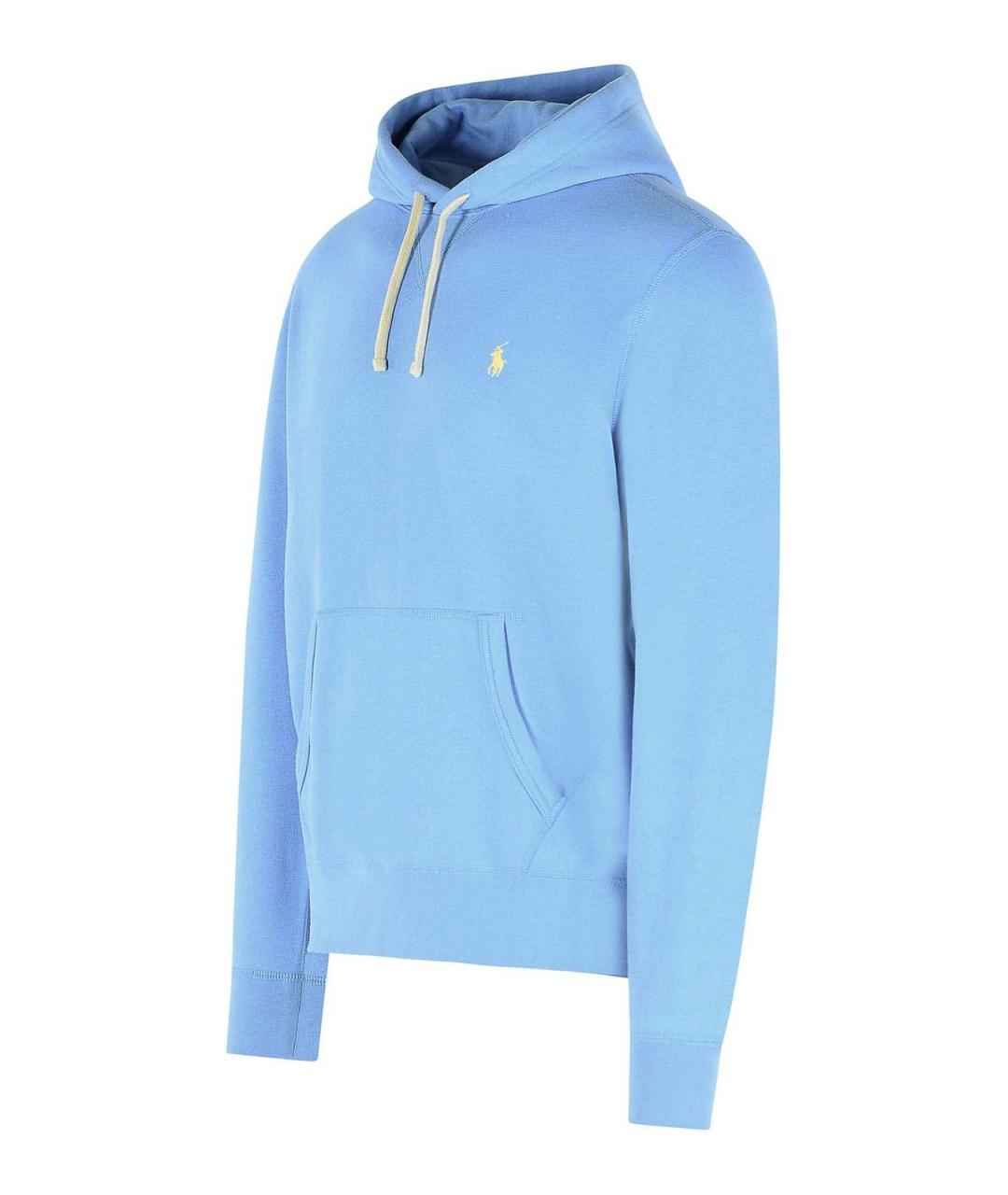 POLO RALPH LAUREN Голубой полиэстеровый джемпер / свитер, фото 3