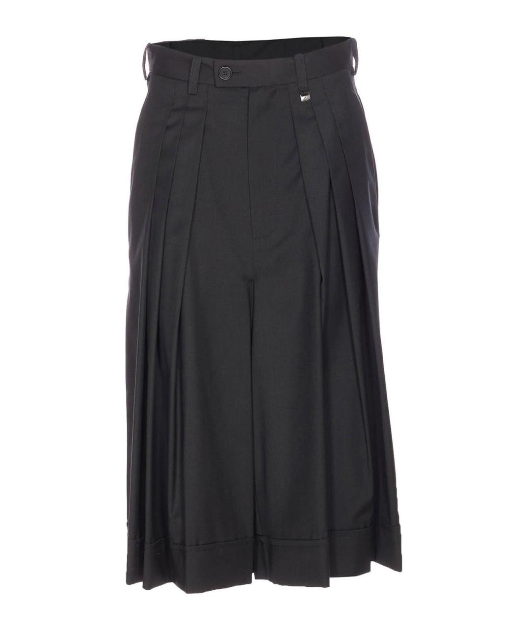 VIVIENNE WESTWOOD Черные хлопковые брюки широкие, фото 1