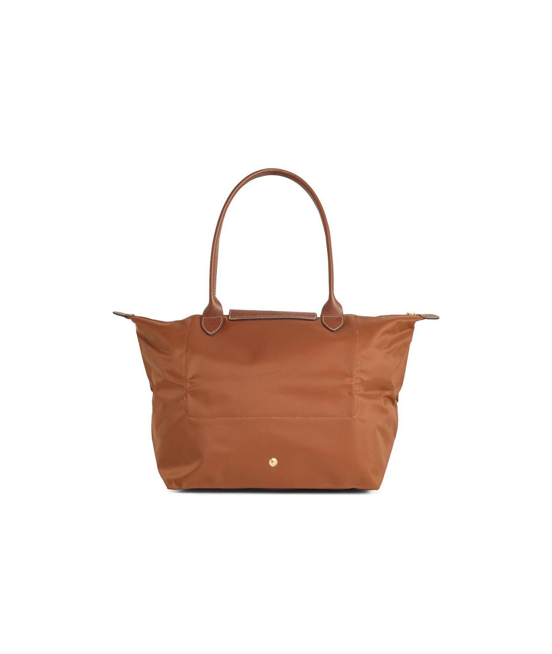 LONGCHAMP Коричневая синтетическая сумка тоут, фото 3