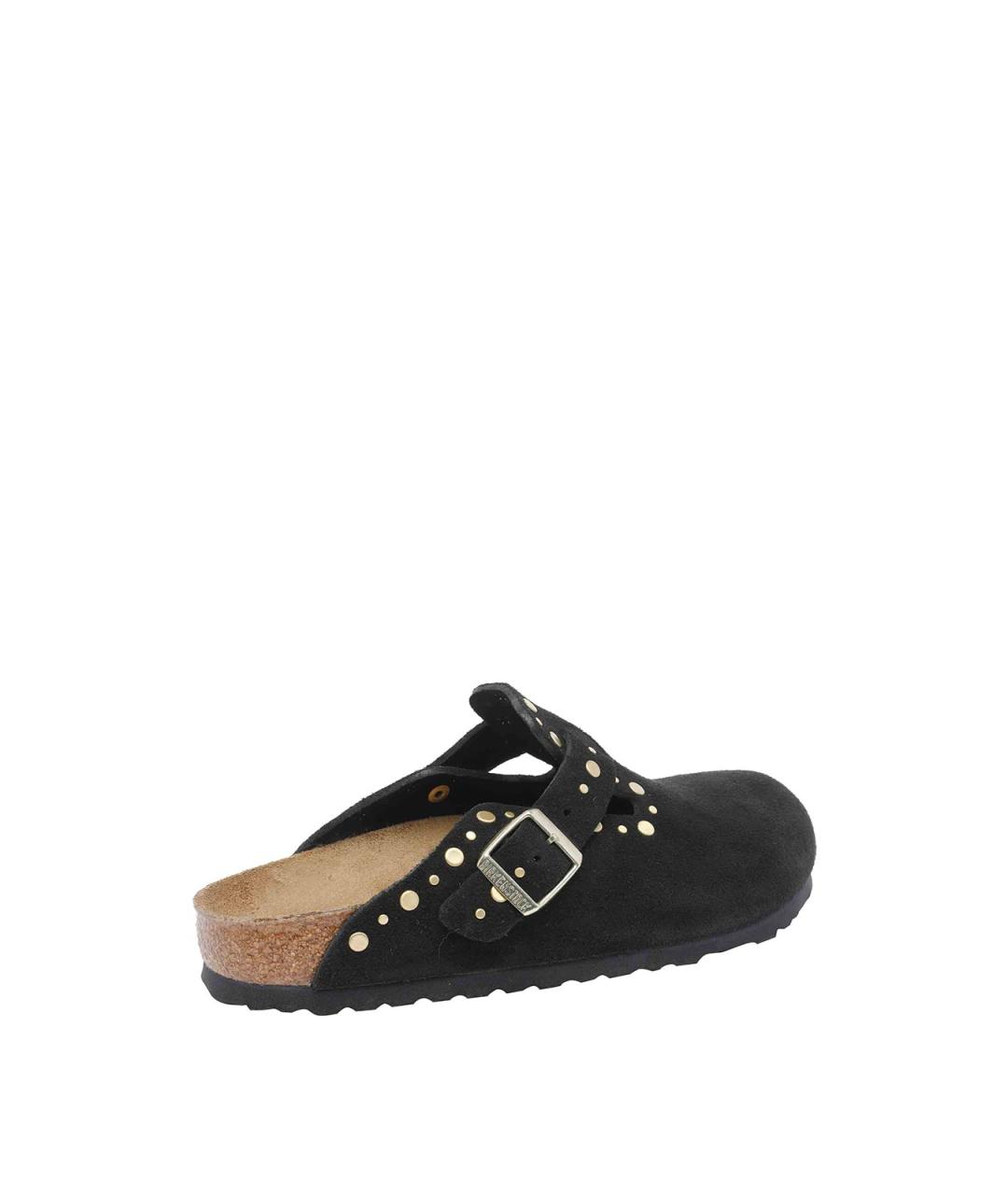 BIRKENSTOCK Черные замшевые мюли, фото 3