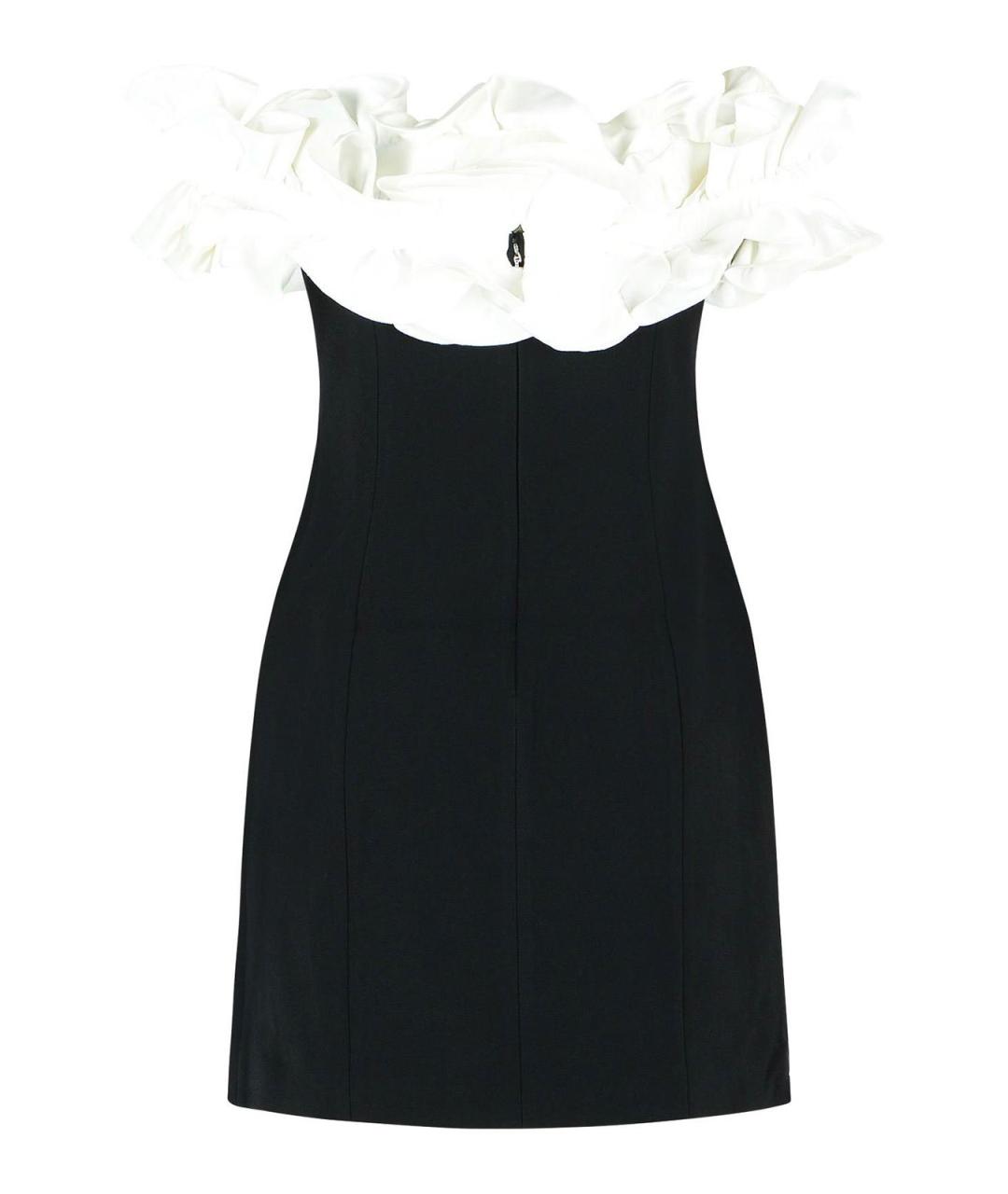 ROTATE Черное полиэстеровое коктейльное платье, фото 2