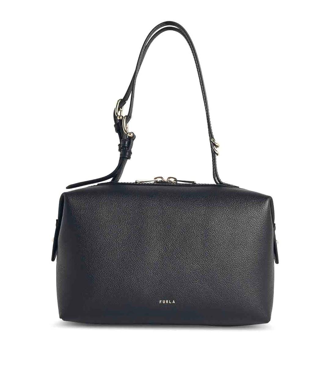 FURLA Черная сумка тоут, фото 1