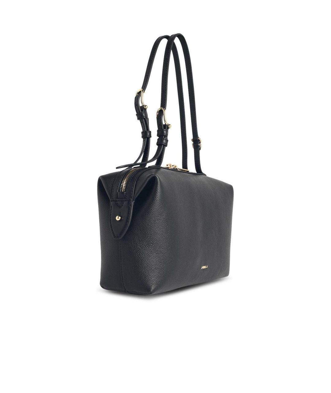 FURLA Черная сумка тоут, фото 2