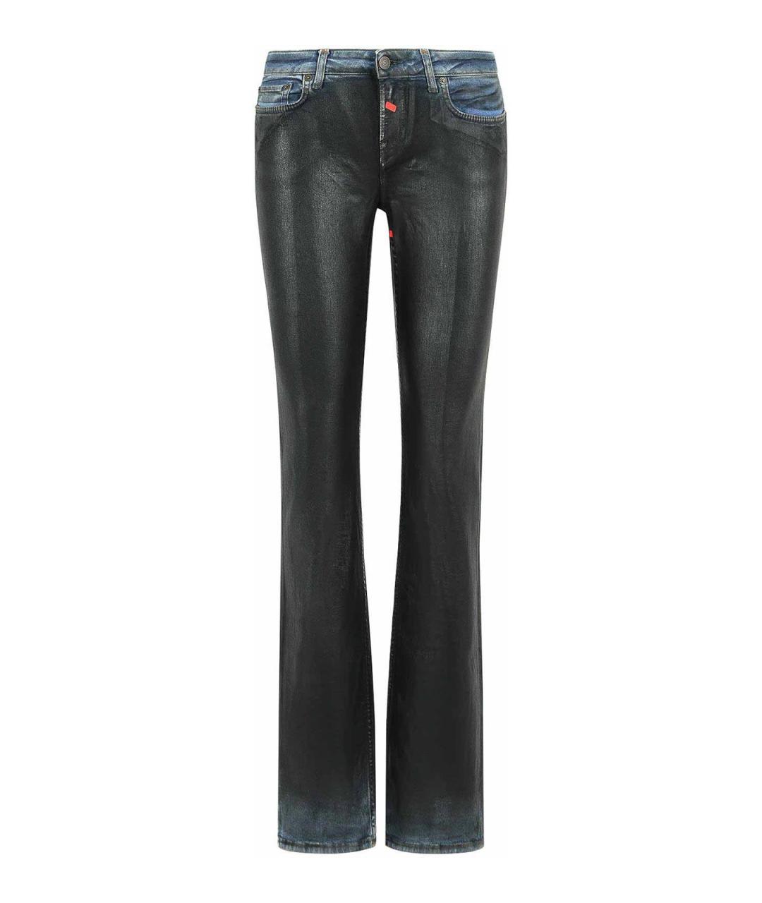 ACNE STUDIOS Черные хлопковые джинсы слим, фото 1