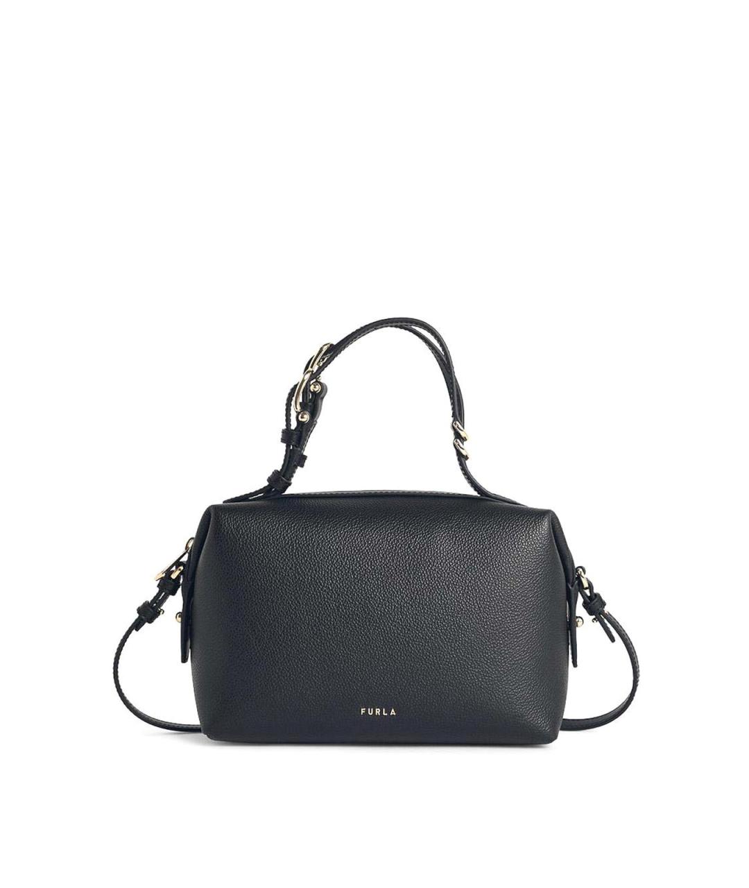 FURLA Черная сумка тоут, фото 1