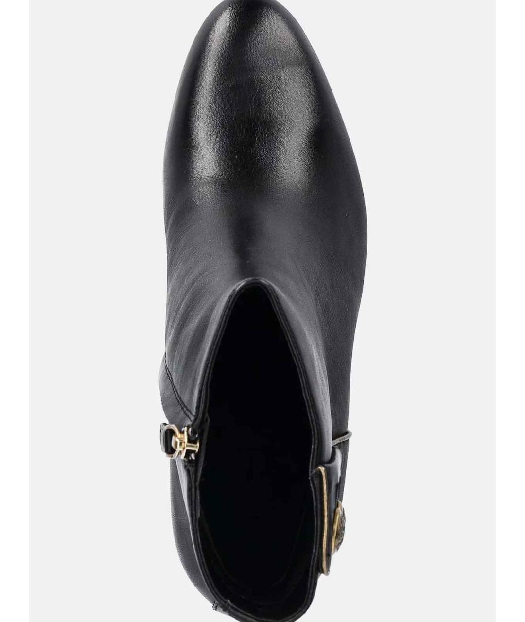 RALPH LAUREN Золотые кожаные ботильоны, фото 3