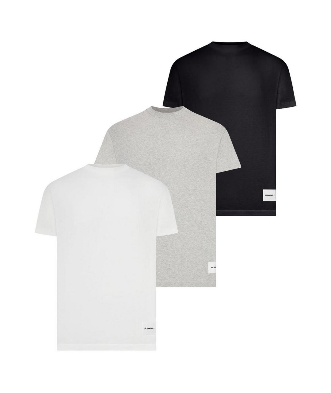 JIL SANDER Мульти хлопковая футболка, фото 1