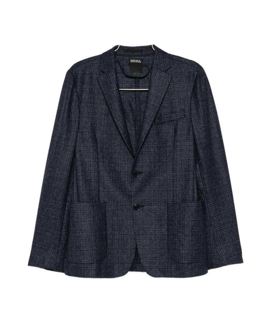 ZEGNA Синий пиджак, фото 1