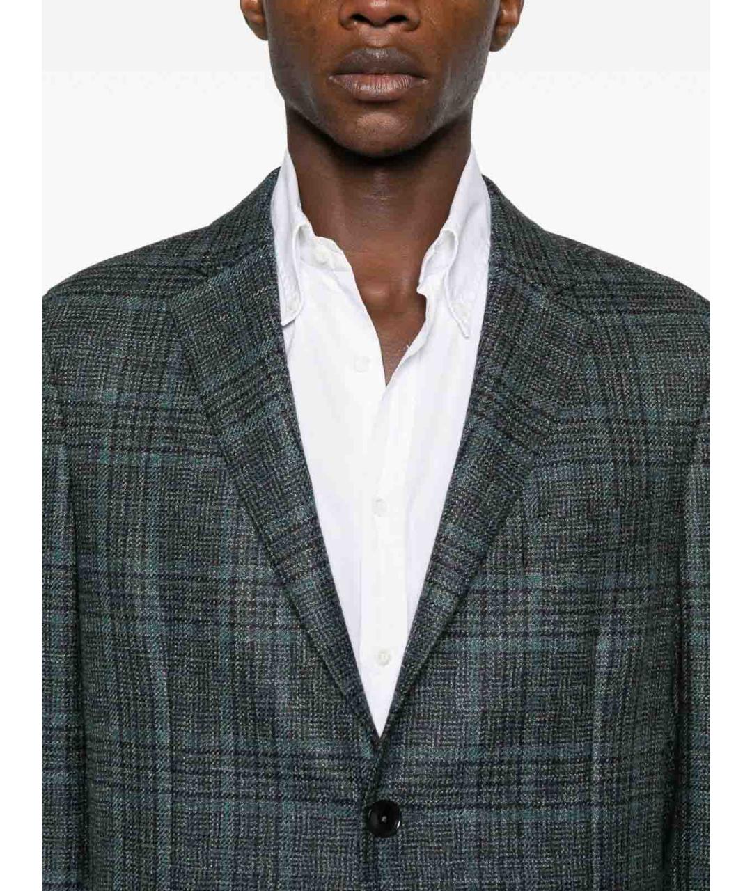 ZEGNA Зеленый пиджак, фото 4