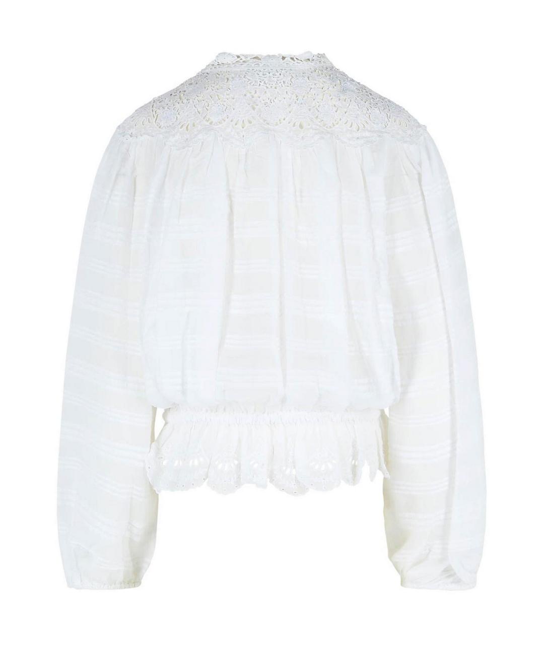 ISABEL MARANT Белая хлопковая рубашка, фото 2