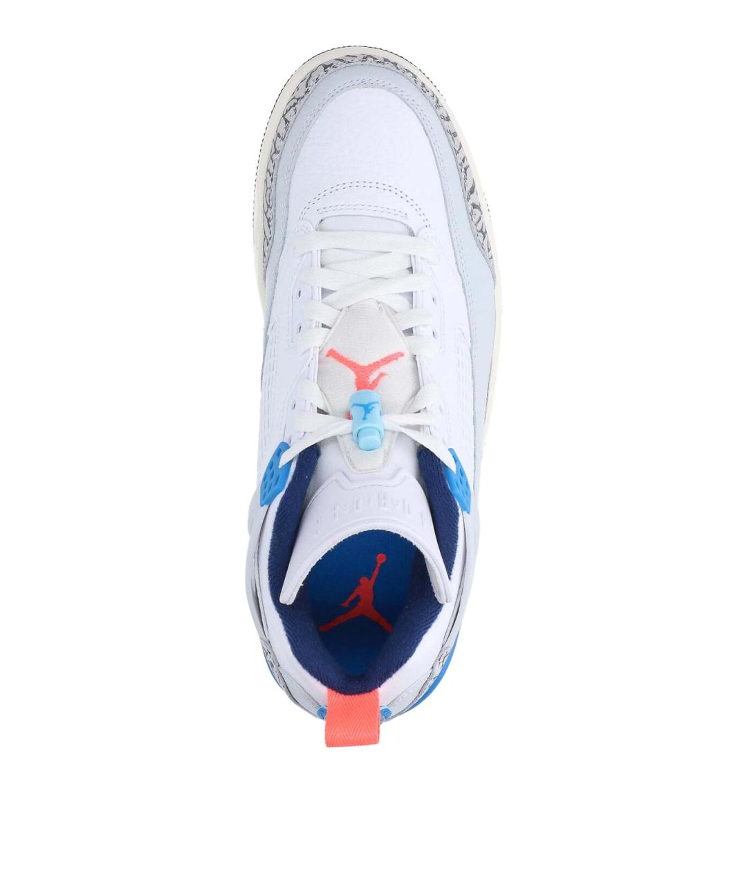 NIKE Белые кожаные низкие кроссовки / кеды, фото 5