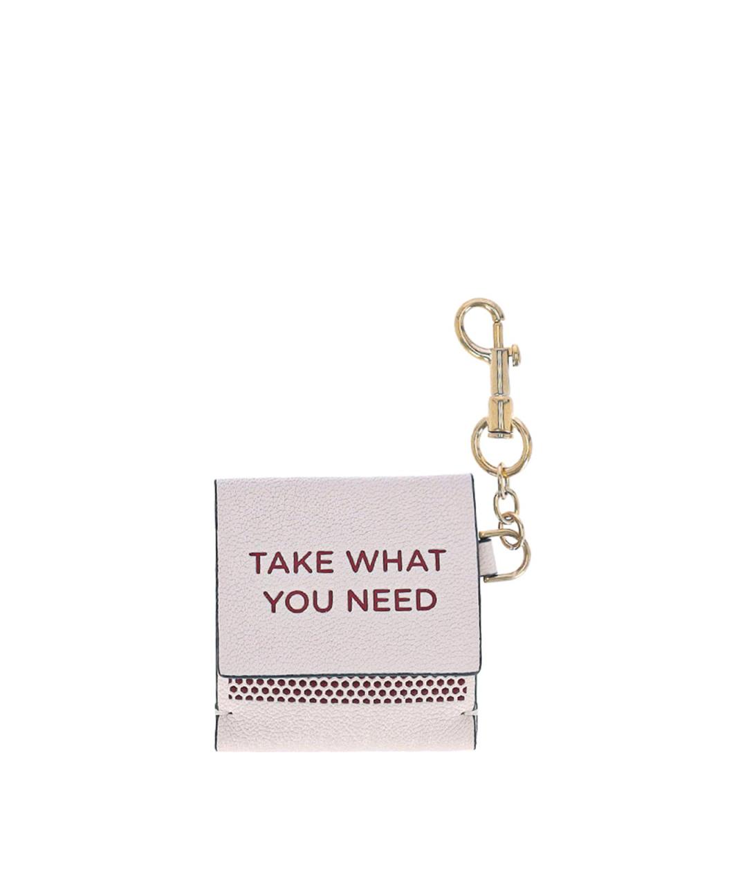 ANYA HINDMARCH Розовый брелок, фото 1