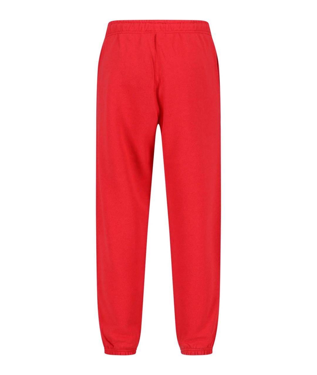 POLO RALPH LAUREN Красные хлопковые спортивные брюки и шорты, фото 2