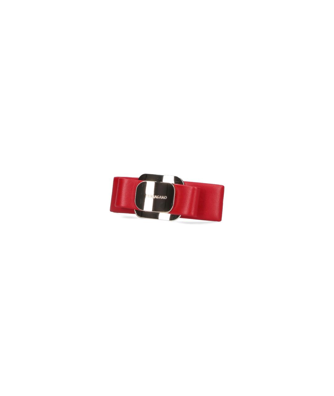 FERRAGAMO Красная заколка, фото 2