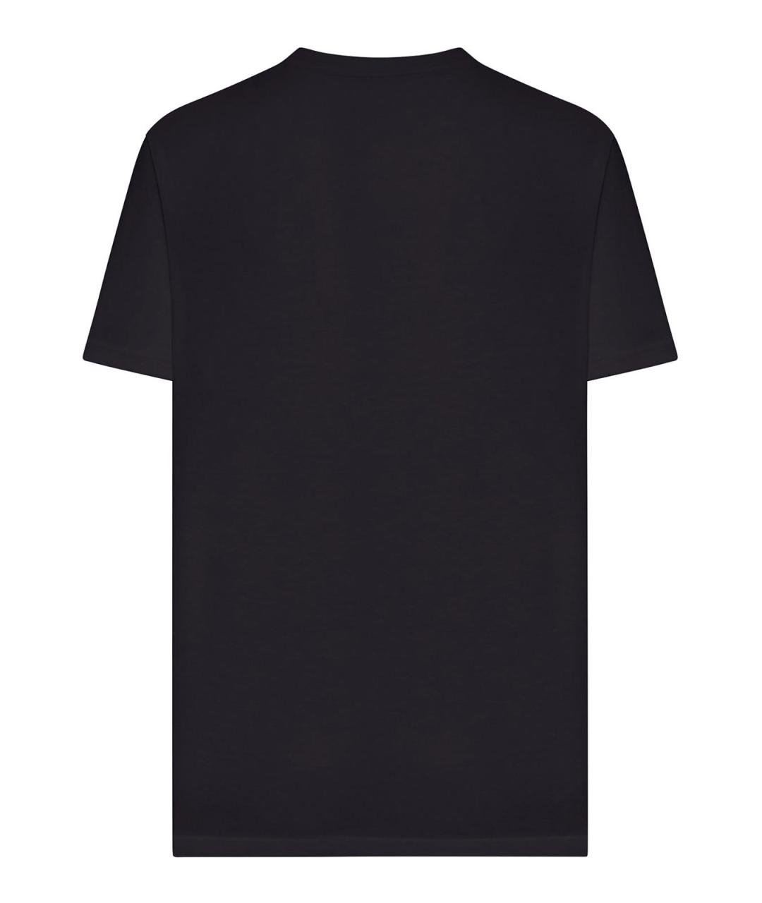 JIL SANDER Черный хлопковый джемпер / свитер, фото 2