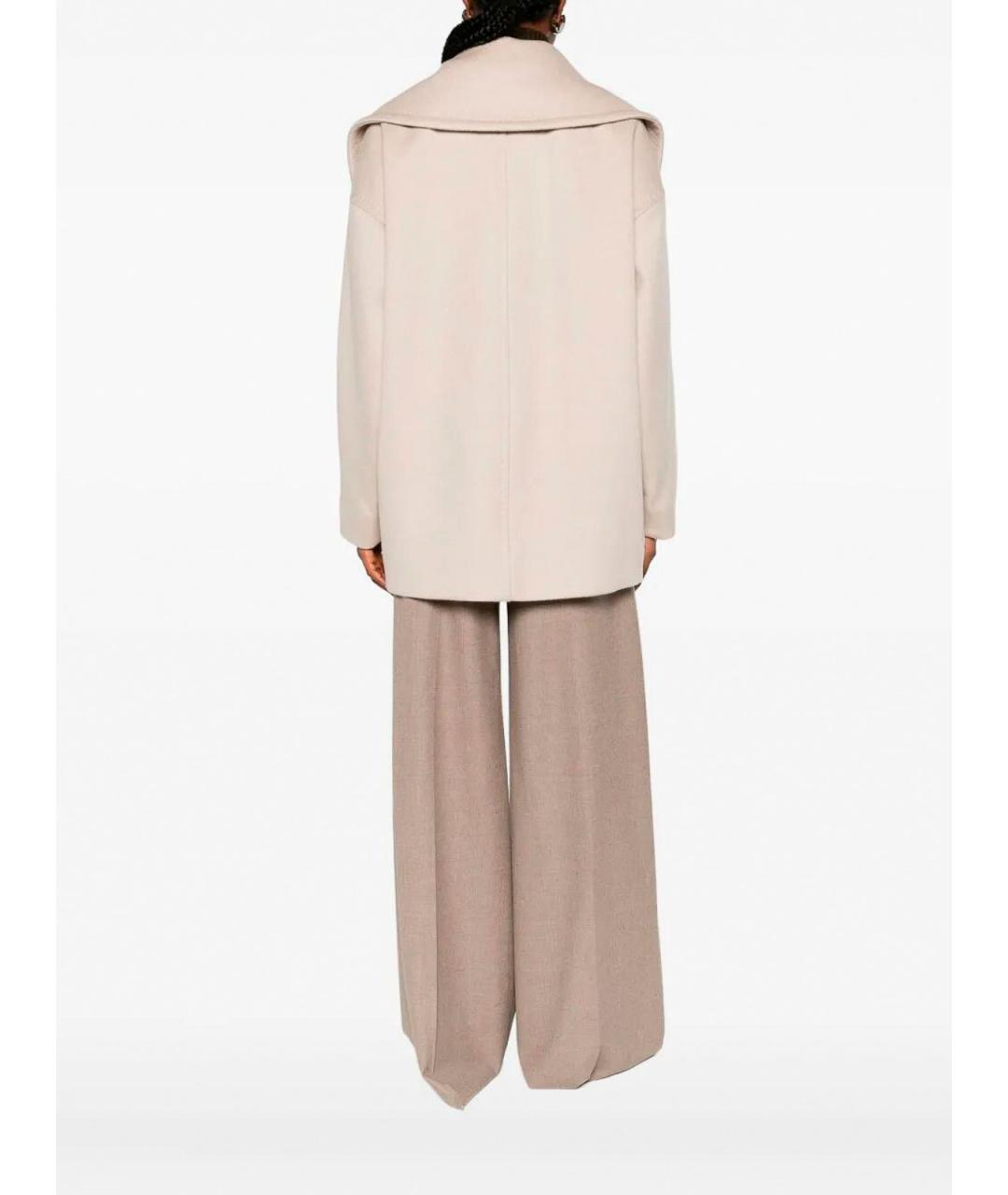 MAX MARA Бежевое кашемировое пальто, фото 4