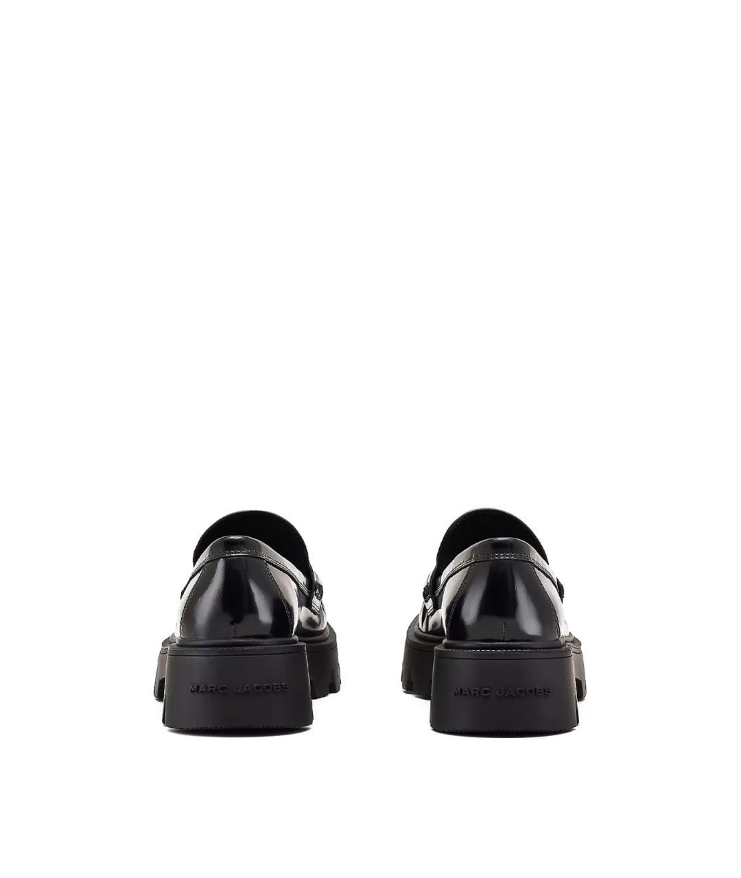 MARC JACOBS Черные кожаные лоферы, фото 5