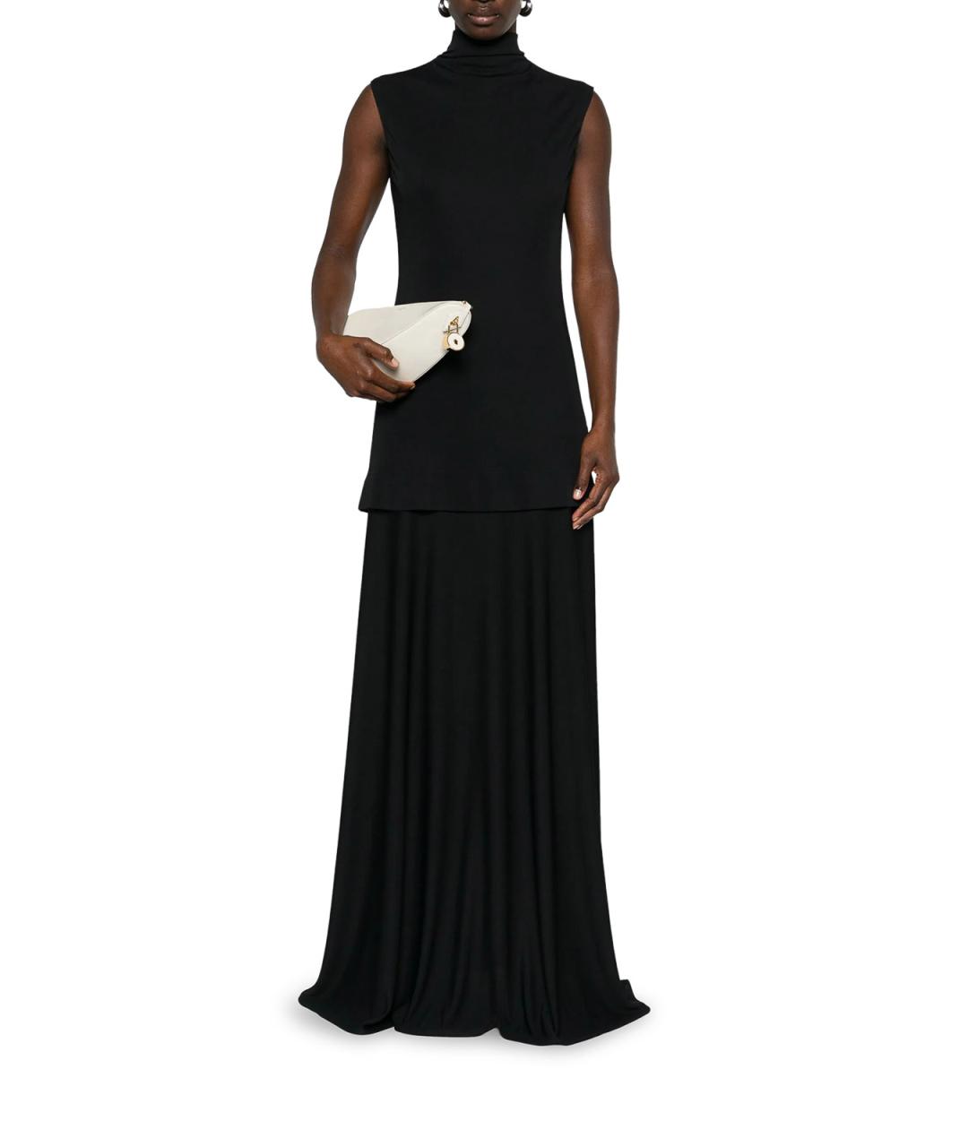 JIL SANDER Черное платье, фото 2