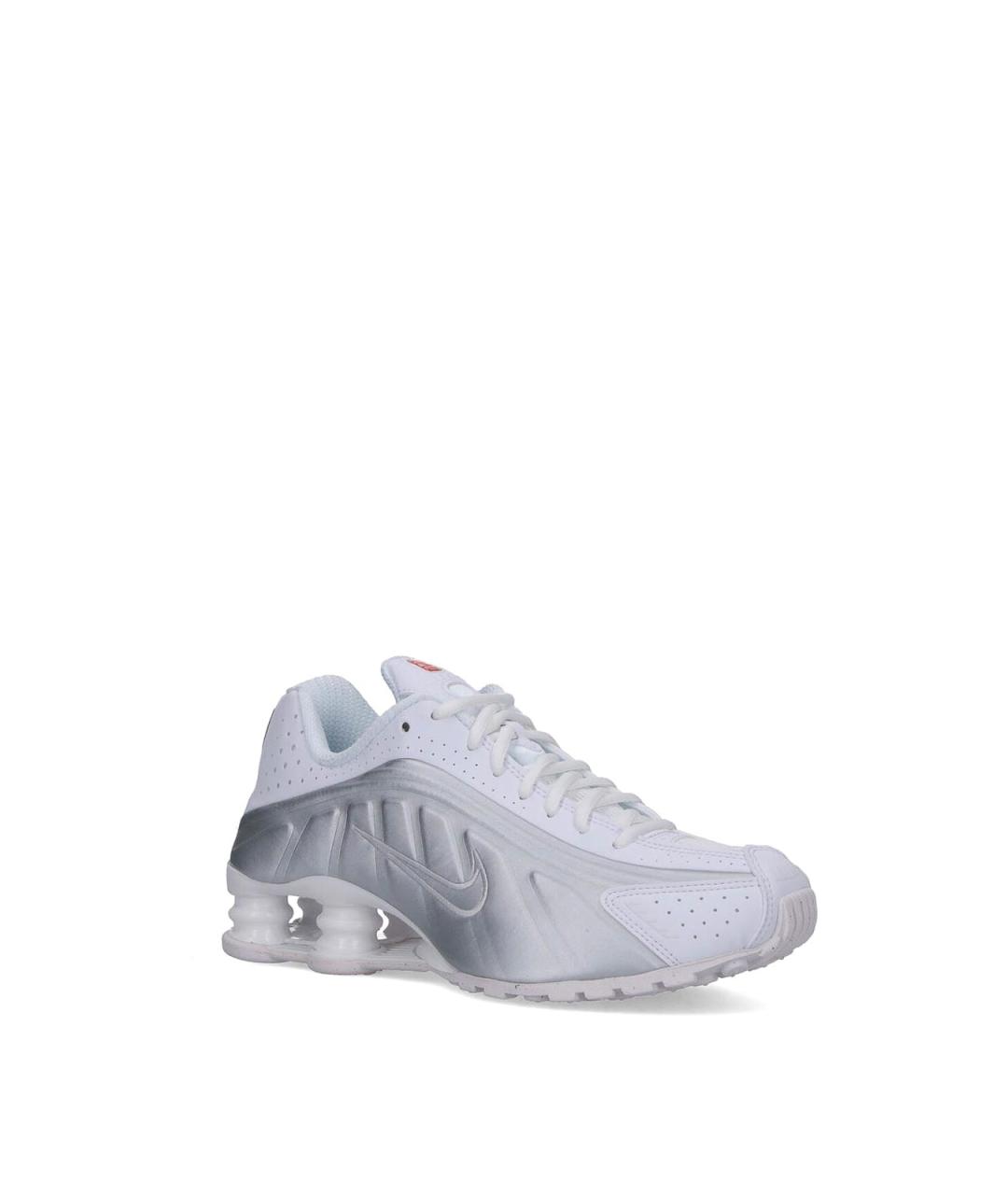 NIKE Белые кожаные кроссовки, фото 2