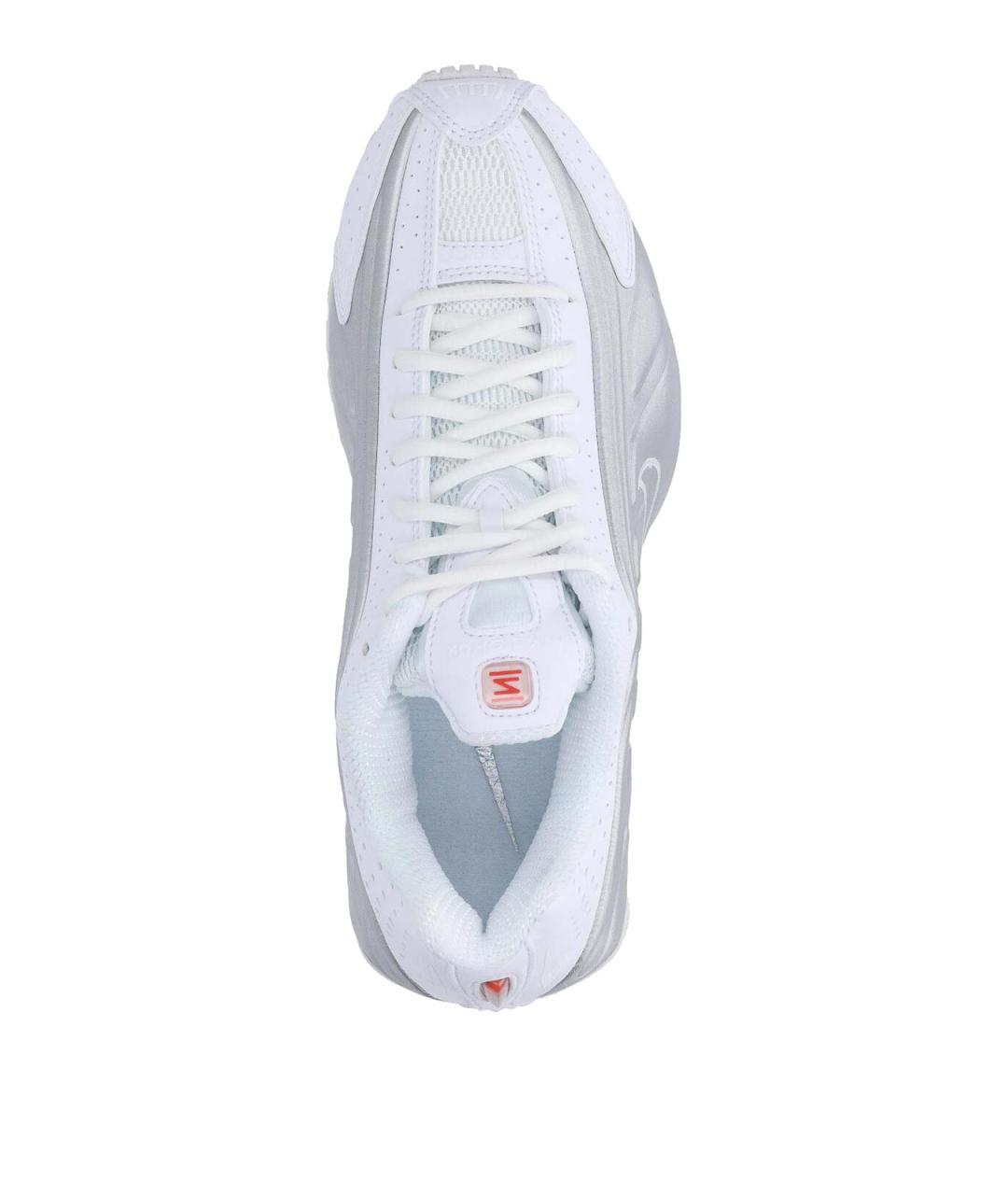 NIKE Белые кожаные кроссовки, фото 5