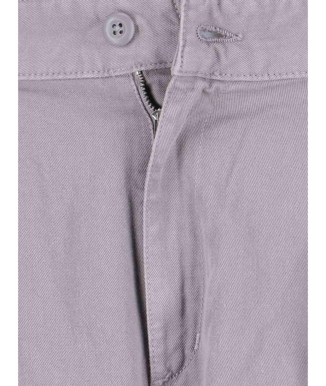 CARHARTT Серые хлопковые повседневные брюки, фото 5