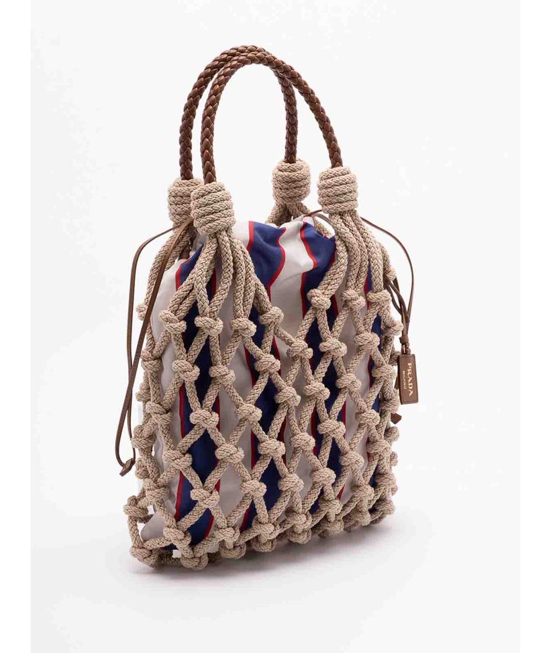 PRADA Мульти тканевая сумка тоут, фото 3