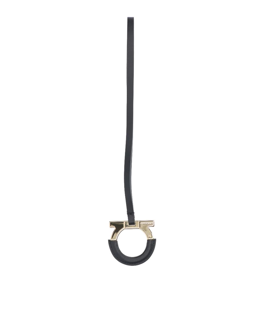 FERRAGAMO Черный брелок, фото 1