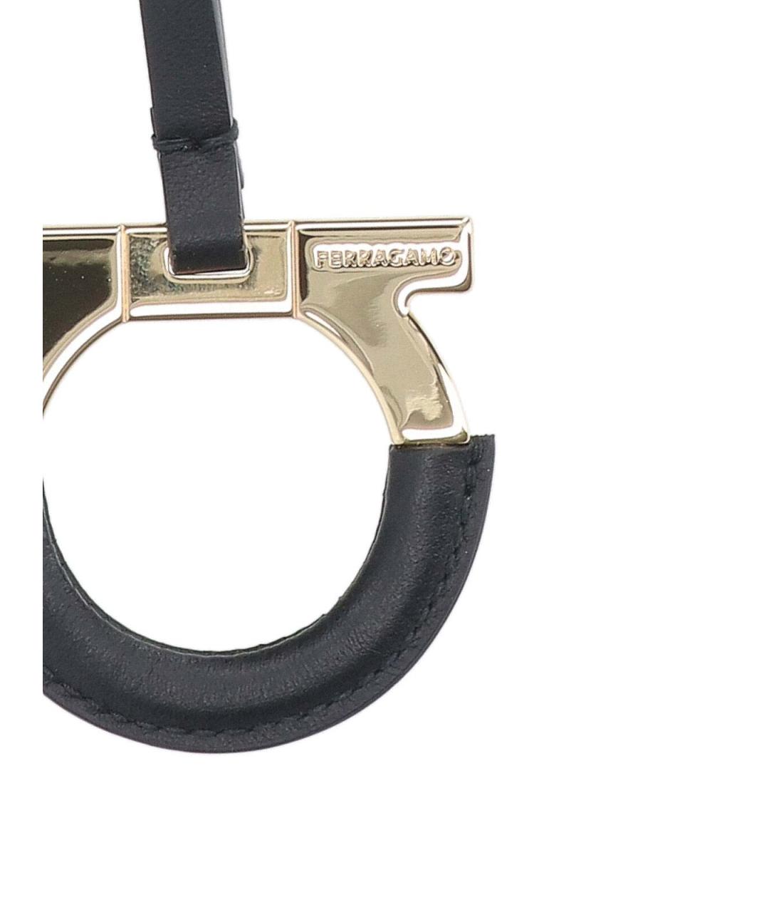 FERRAGAMO Черный брелок, фото 3