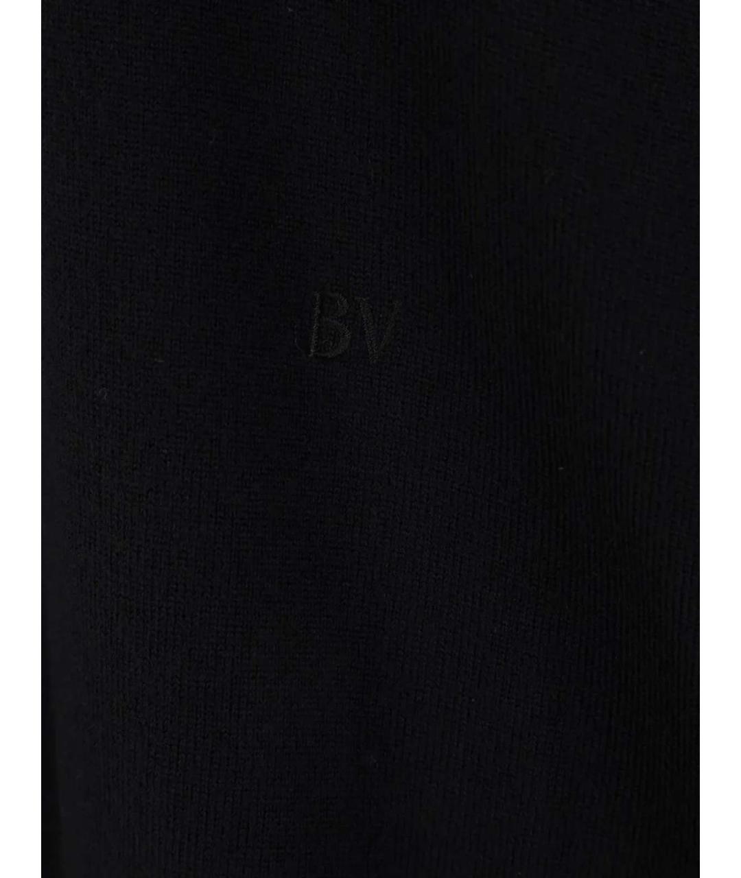 BOTTEGA VENETA Черный шерстяной джемпер / свитер, фото 3