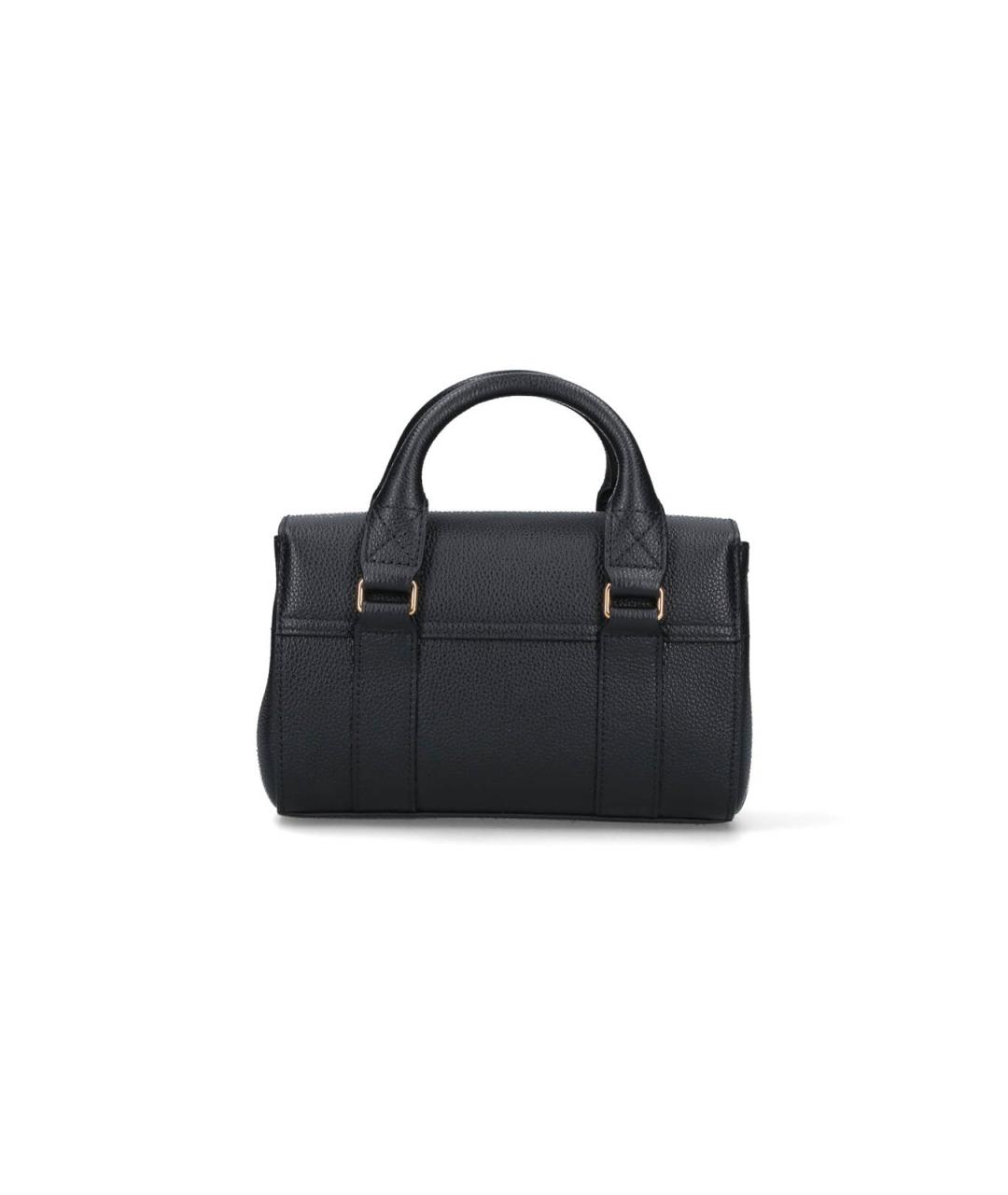 MULBERRY Черная кожаная сумка тоут, фото 3