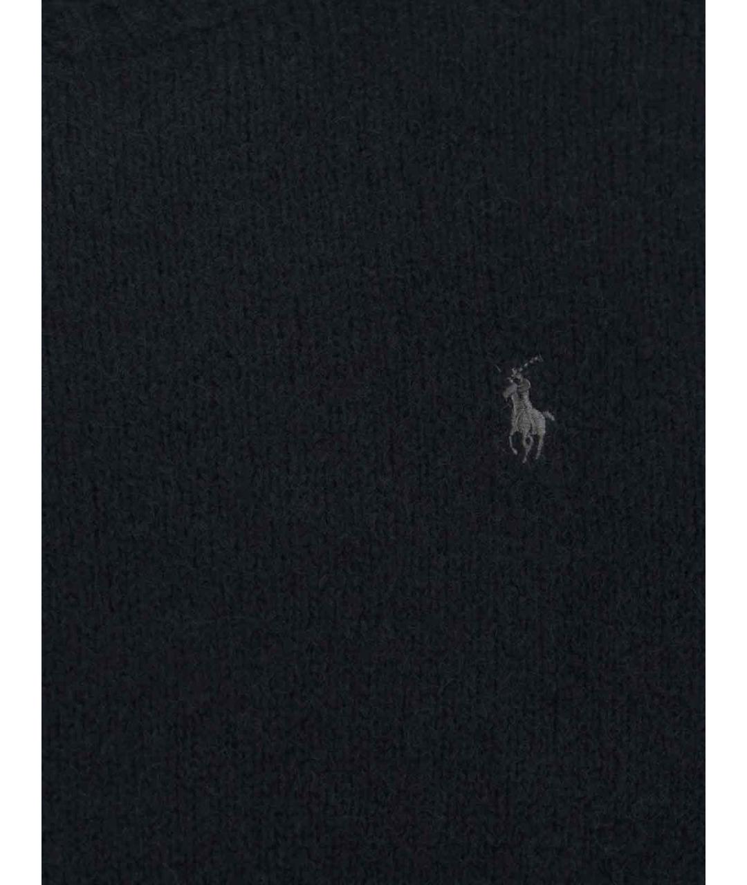 POLO RALPH LAUREN Черный шерстяной джемпер / свитер, фото 3
