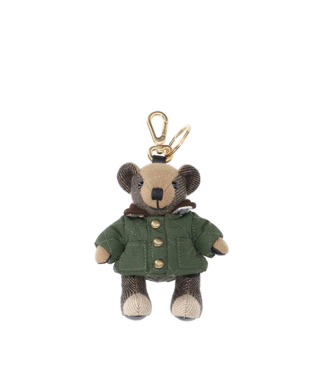 BURBERRY Зеленый брелок, фото 1