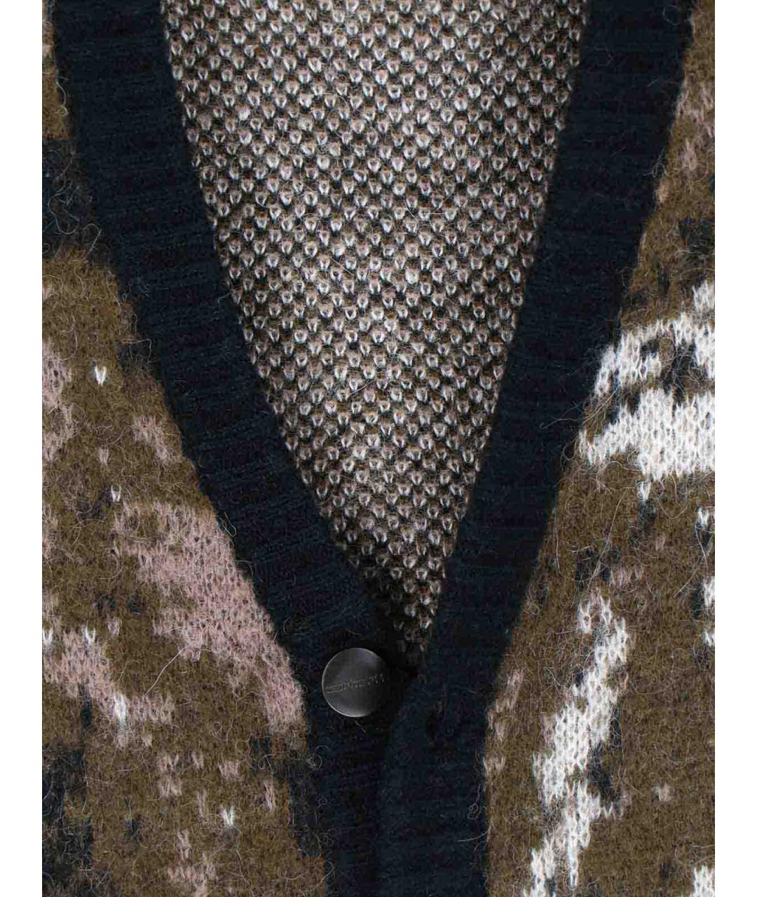 CARHARTT Мульти шерстяной кардиган, фото 3