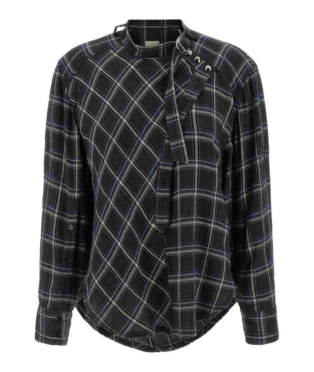 ISABEL MARANT Мульти шерстяная рубашка, фото 1