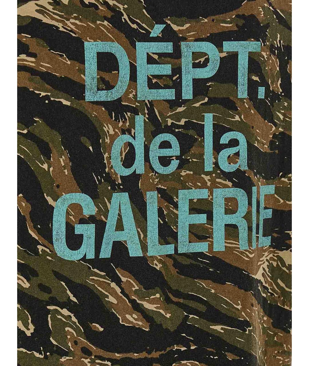 Gallery Dept Зеленая хлопковая футболка, фото 4