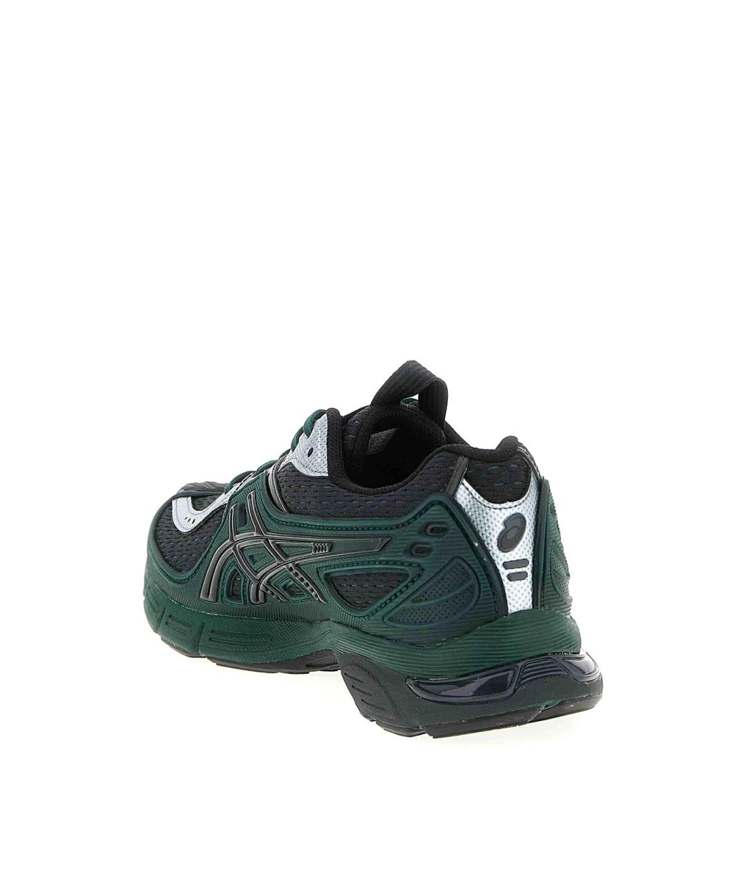 ASICS Зеленые кожаные низкие кроссовки / кеды, фото 3