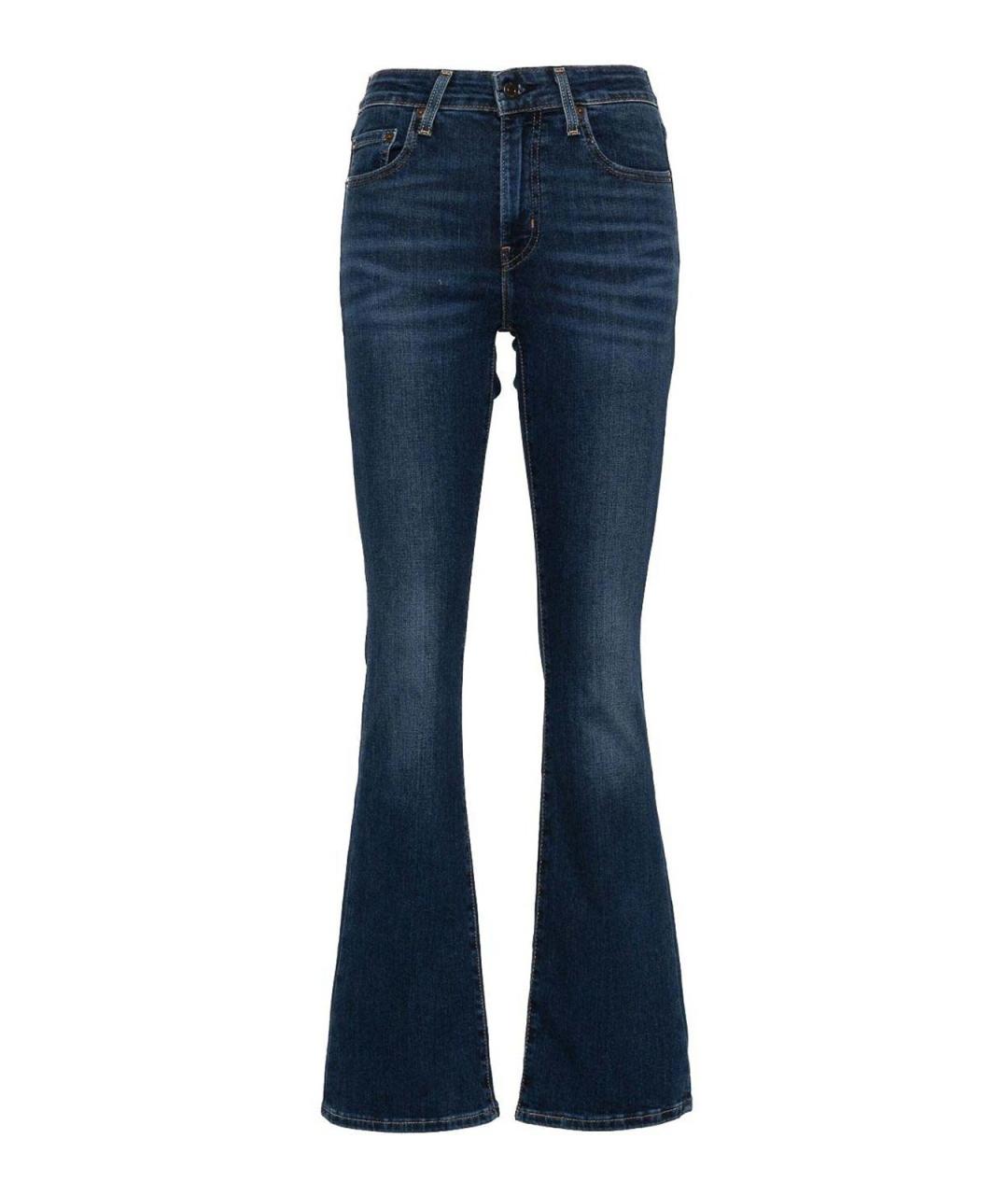LEVI'S Синие хлопковые джинсы клеш, фото 1