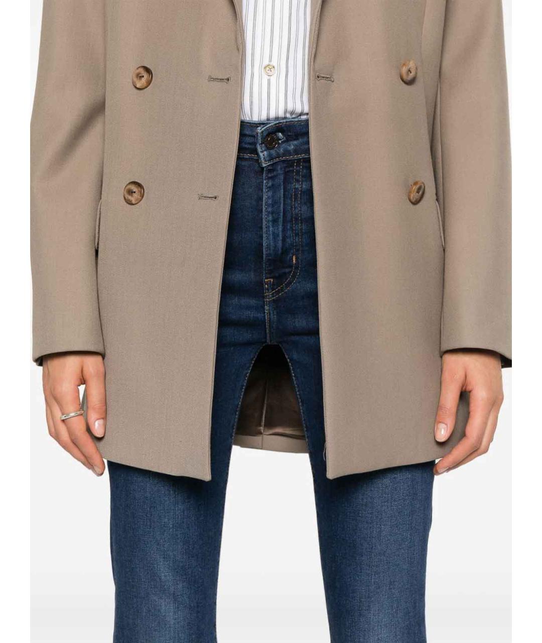 LEVI'S Синие хлопковые джинсы клеш, фото 3