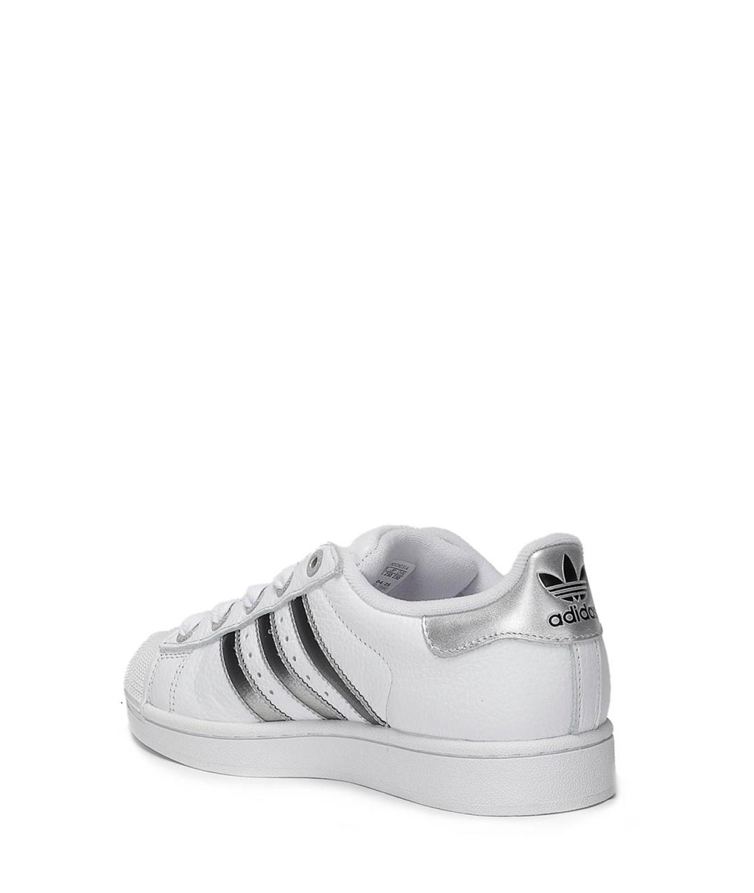 ADIDAS Белые кожаные кроссовки, фото 3