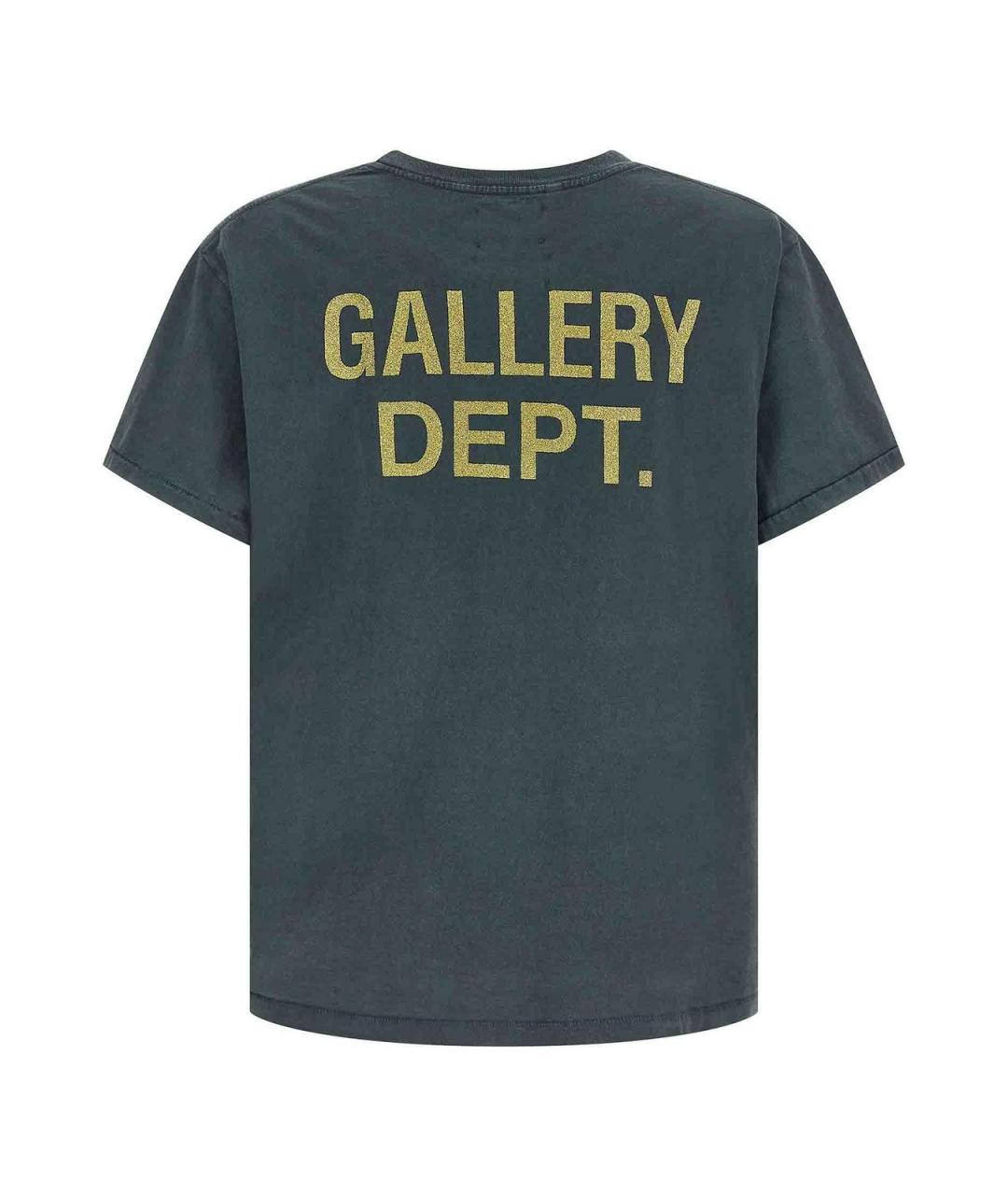 Gallery Dept Серая хлопковая футболка, фото 2