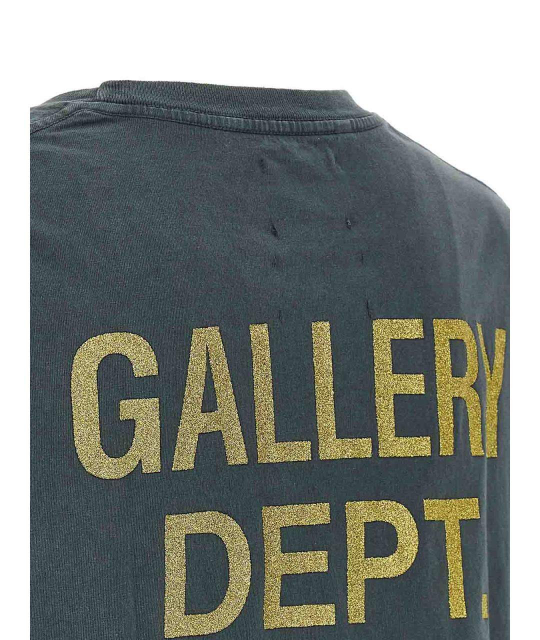 Gallery Dept Серая хлопковая футболка, фото 4