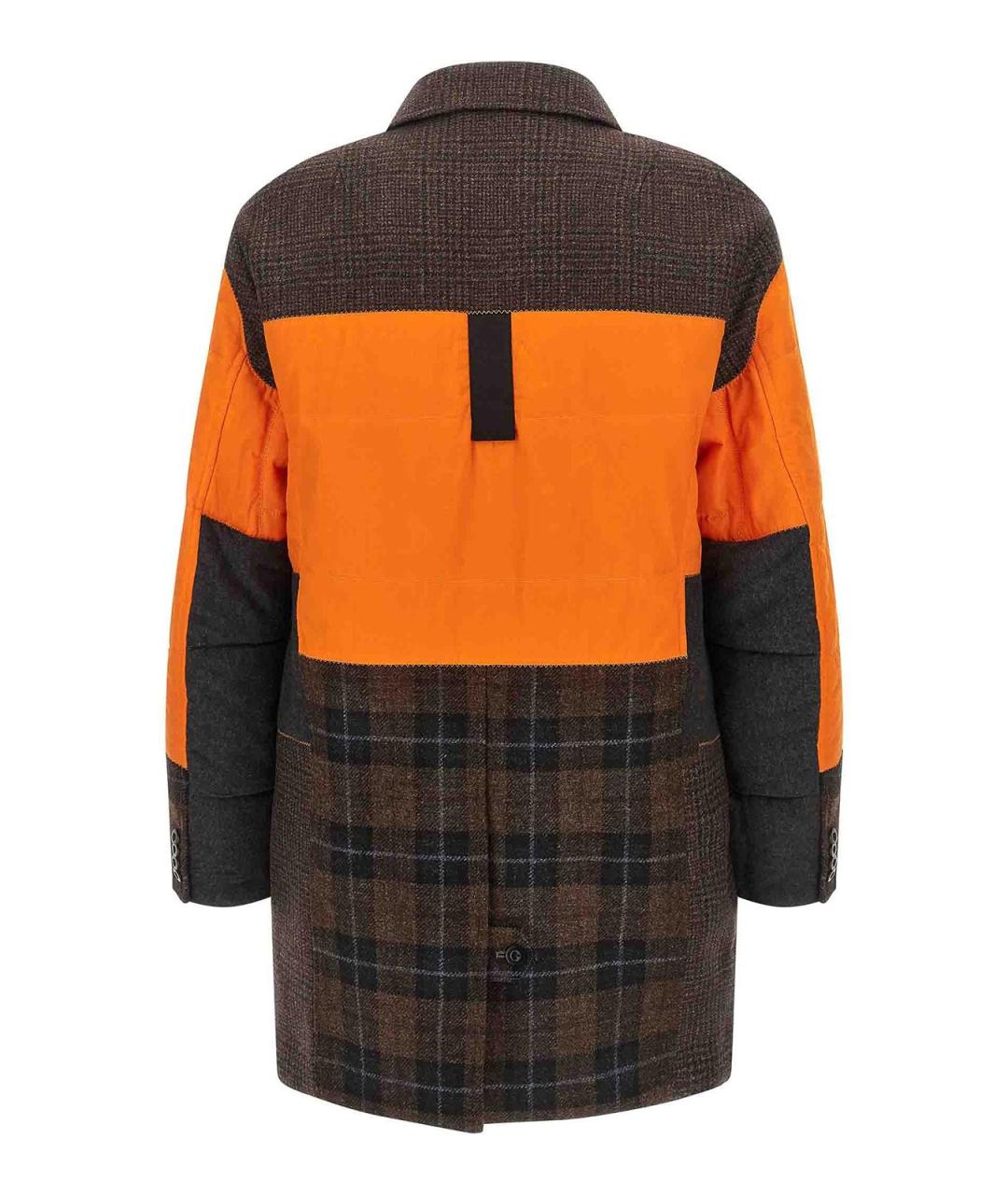 JUNYA WATANABE Мульти шерстяное пальто, фото 2