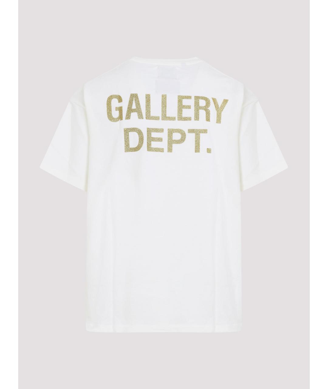 Gallery Dept Белая хлопковая футболка, фото 2
