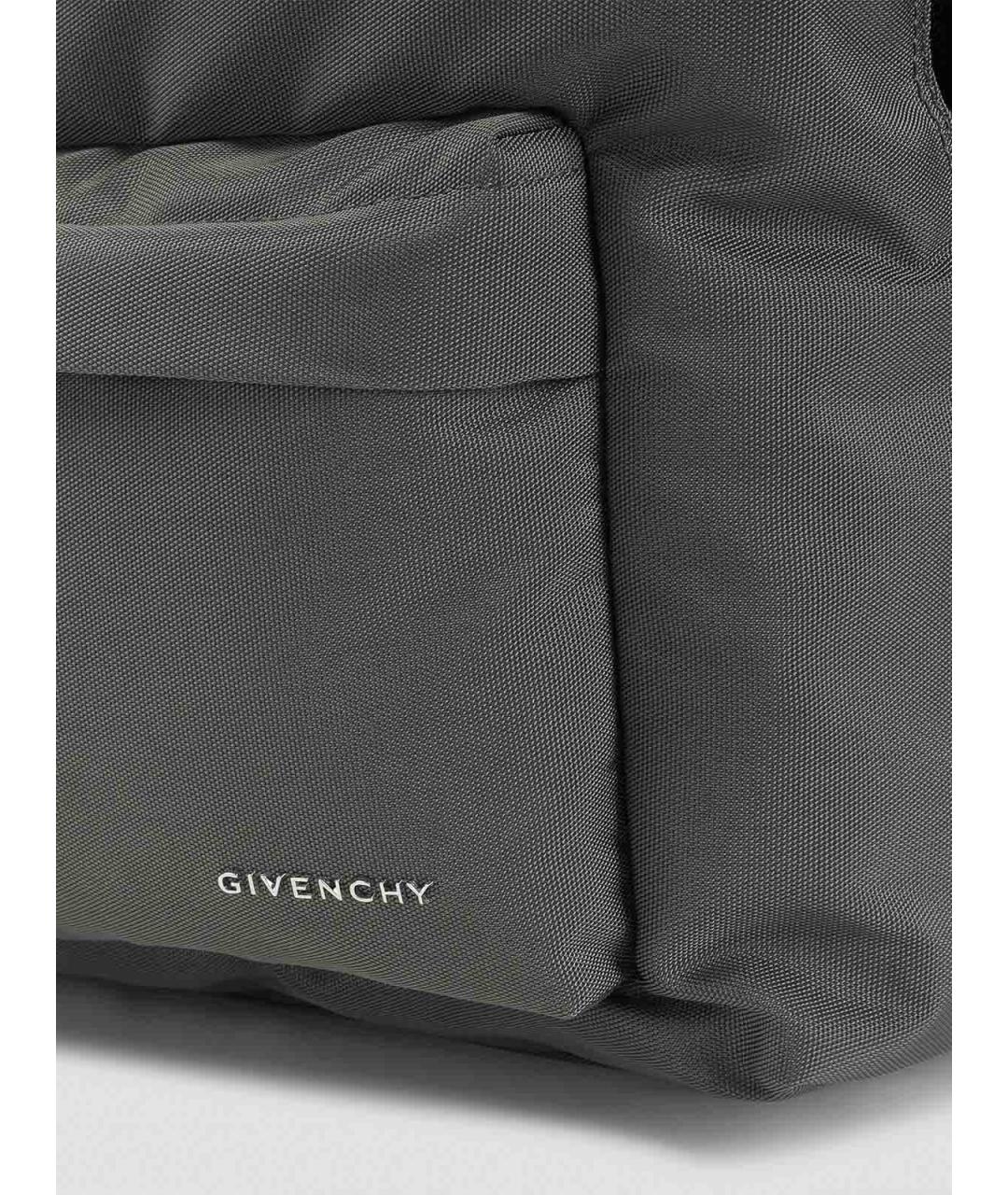 GIVENCHY Зеленый тканевый рюкзак, фото 3