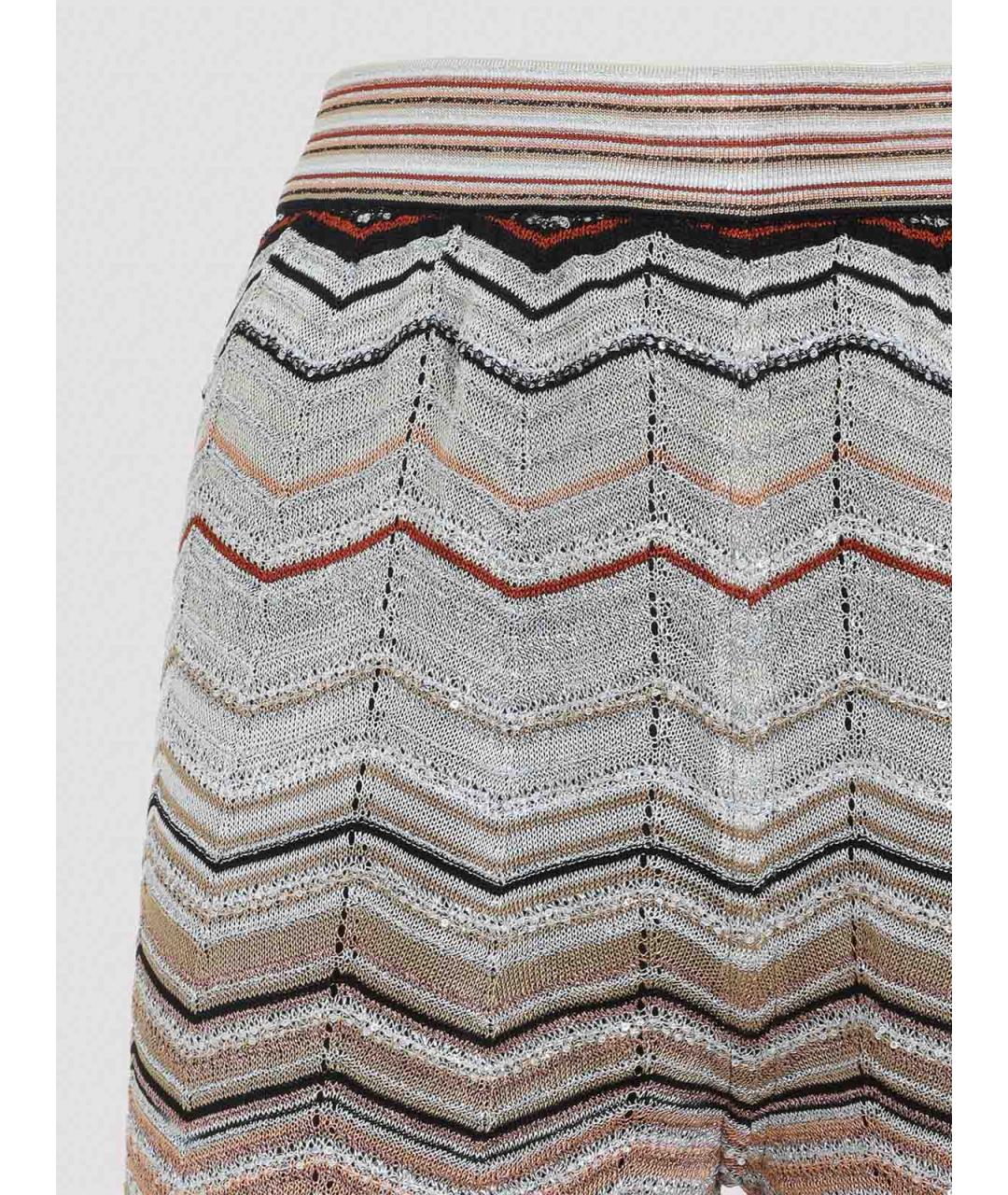 MISSONI Бежевые вискозные брюки широкие, фото 3