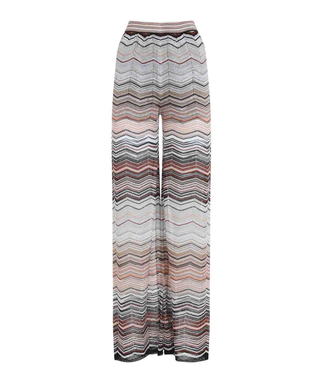MISSONI Бежевые вискозные брюки широкие, фото 1