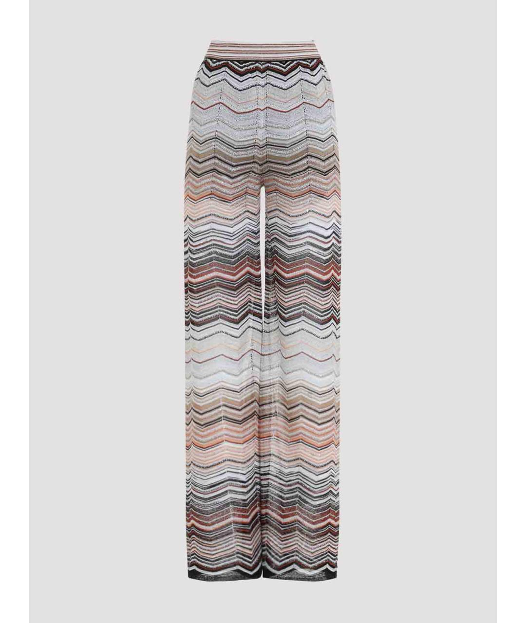 MISSONI Бежевые вискозные брюки широкие, фото 2