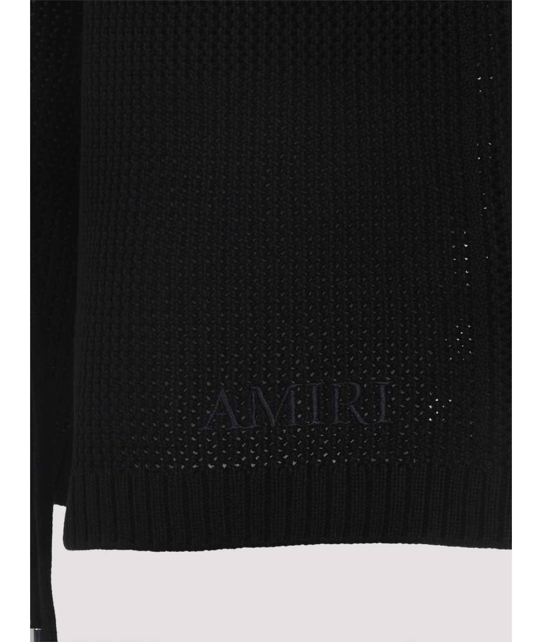 AMIRI Черные хлопковые шорты, фото 3
