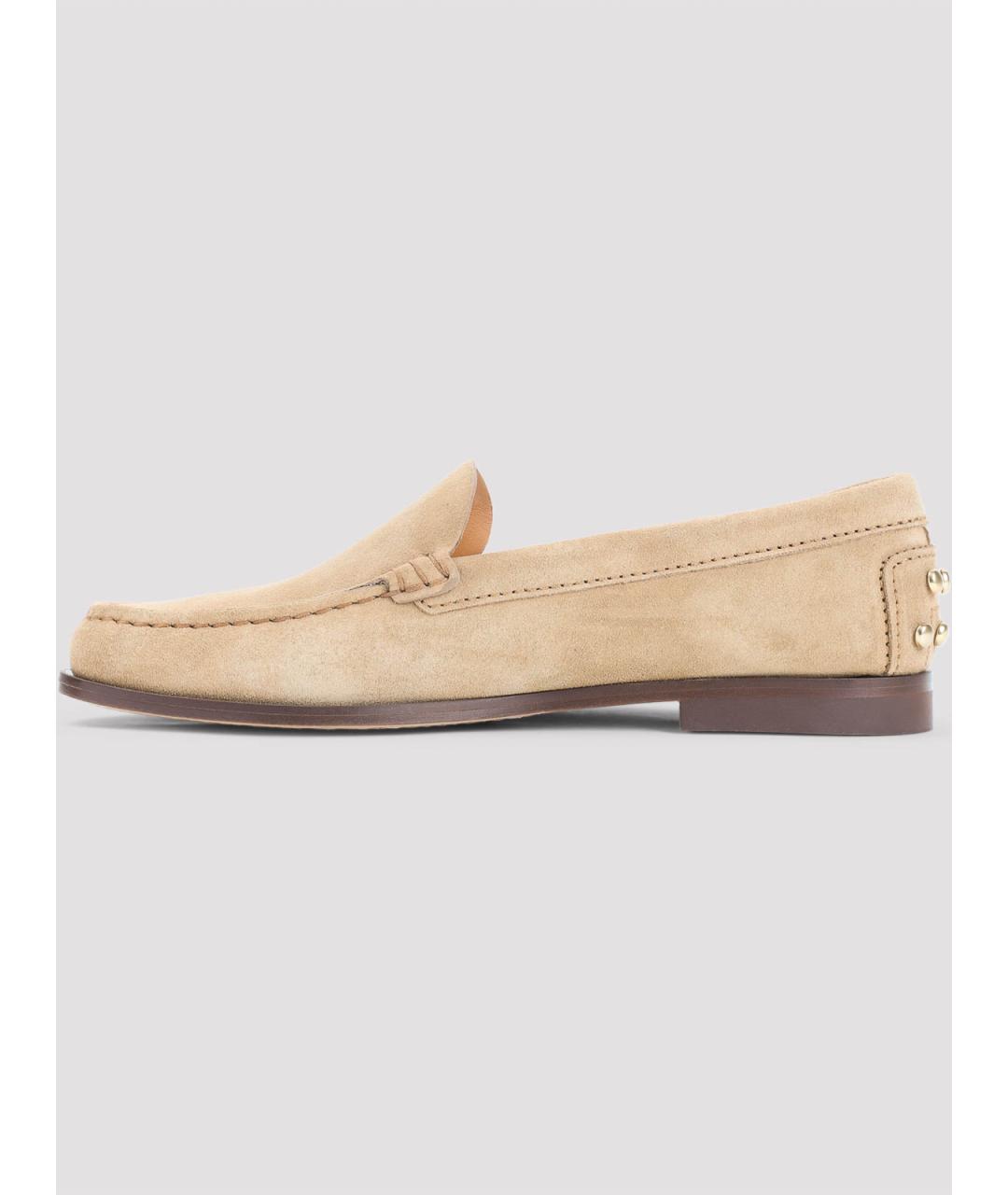 TOD'S Бежевые лоферы, фото 2