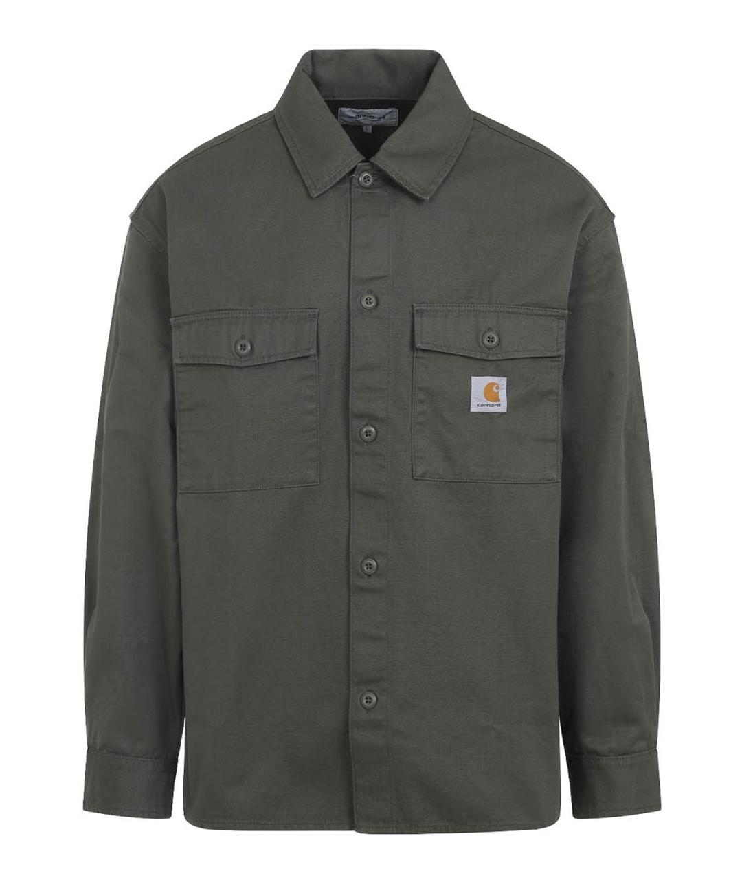 CARHARTT Хаки хлопковая куртка, фото 1